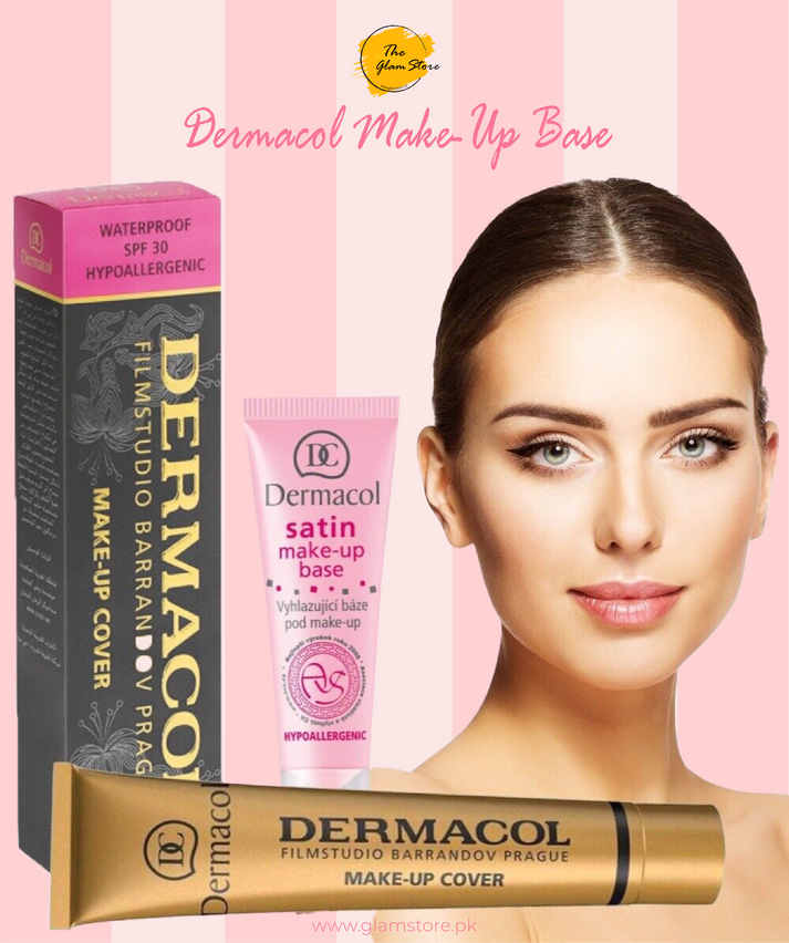 Dermacol Makeup Cover Foundation With Dermacol Statin Base Primer
