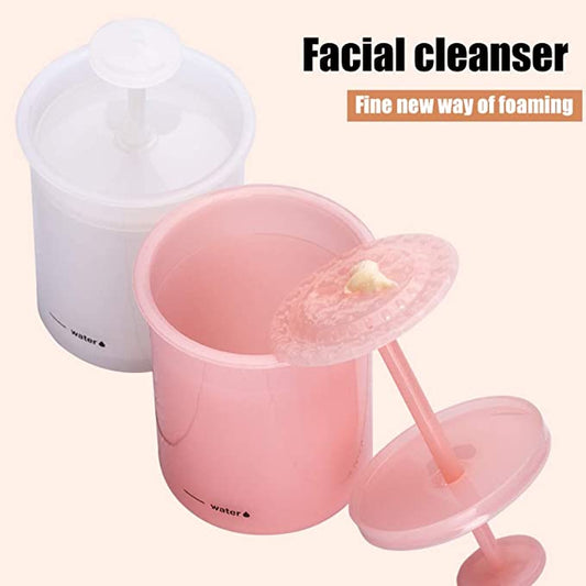 Portable Foam Bubble Maker For Shampoo Face Cleanser