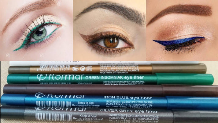 Flormar Waterproof Eyeliner- pack of 12 eye pencilsc